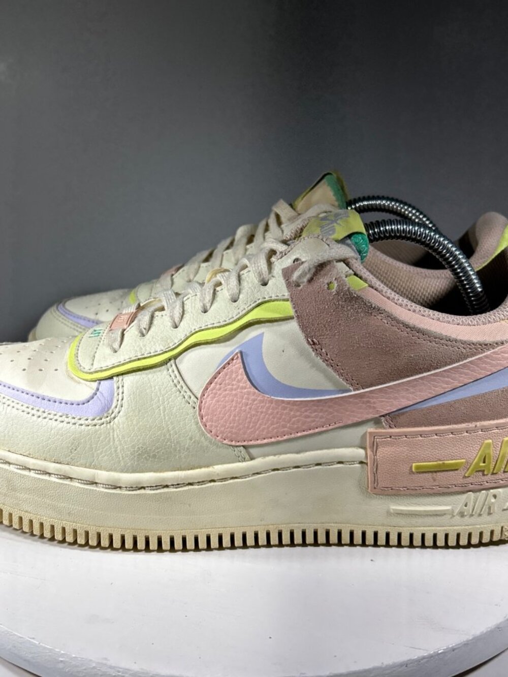 Nike Air Force 1 AF1 Shadow Cashmere Coral Shoes Womens 11 CI0919-700 Sneakers